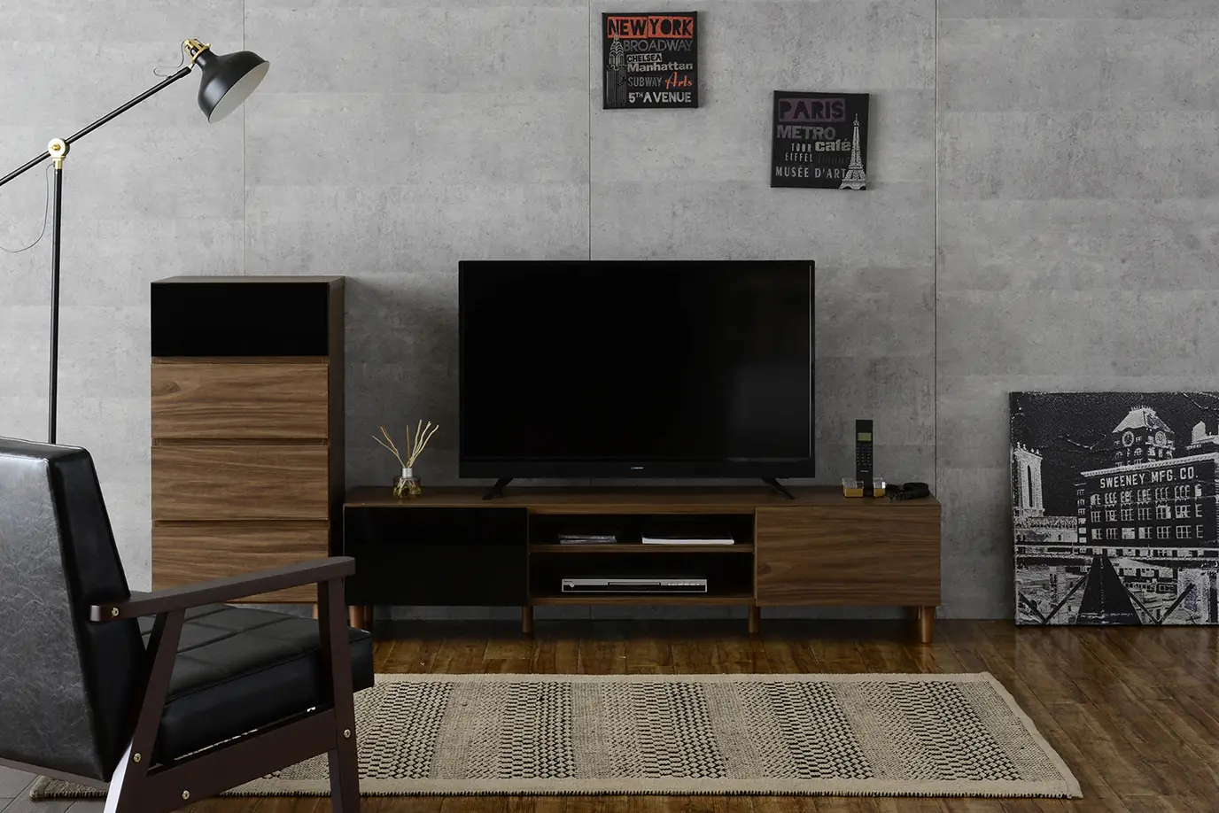 メンズライクなコーディネート