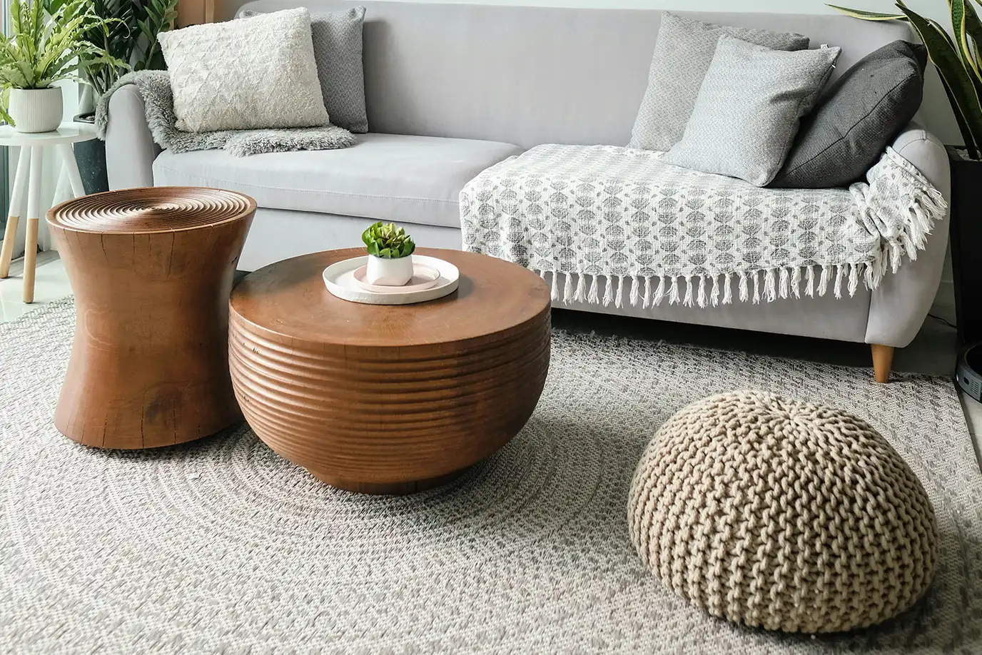 自然素材を取り入れる