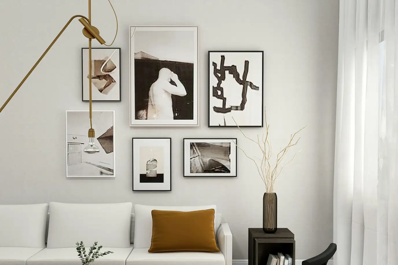 リビングを格上げするホワイトインテリア